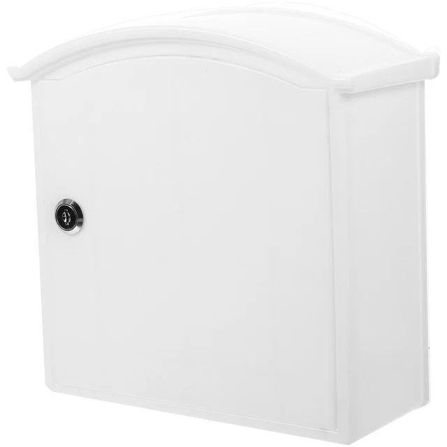 PLASTIC DAIRY CASE Lockable Milk Box Wallmount Milk Dropin Case with