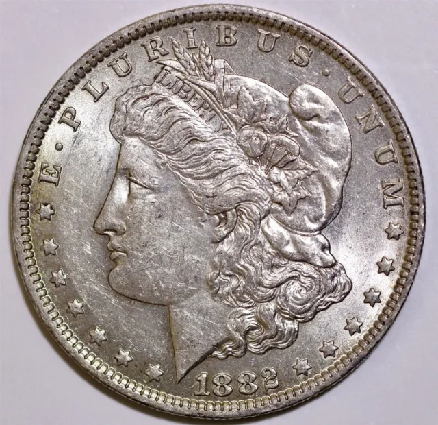 1878-1904 Morgan Silver Dollar AU/AU+ Random Year & Mint