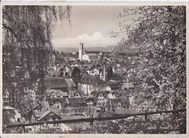 CPA AK SWISS Suisse Vue - Anxished by FLAWIL - ST. GALLEN 1936