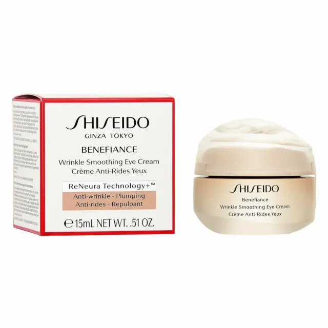 Neu Shiseido Benefiance Wrinkle Smoothing Eye Cream 15ml/0.51oz DE 2024