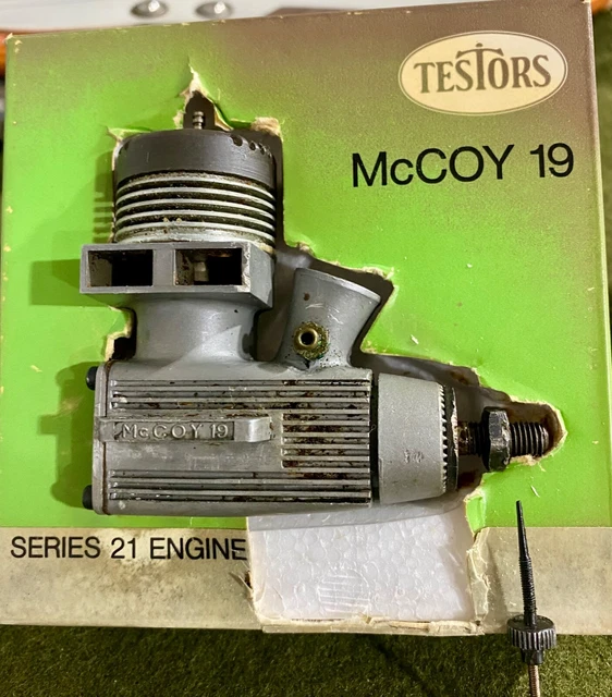 VINTAGE MODEL AIRCRAFT ENGINE TESTORS McCOY 19 $10.00 - PicClick