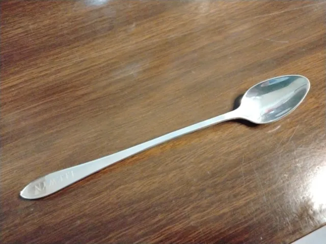 Tiffany & Co Sterling Silver Baby Feeding Spoon Engraved "LLEWYN"