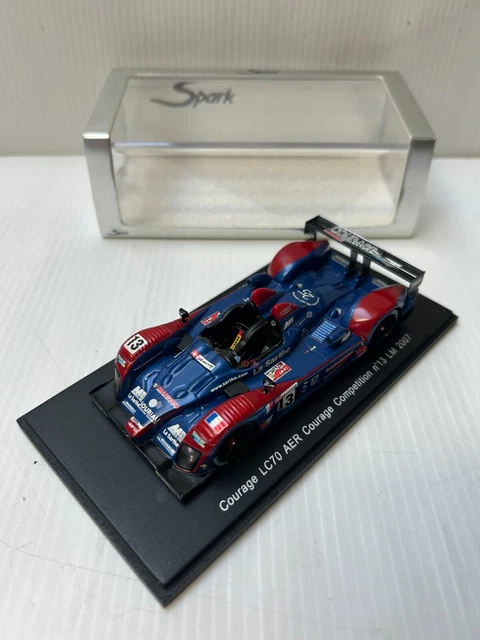 SPARK-MODEL S3536 Echelle 1/43 | COUGAR C26S 3.0L TURBO TEAM COURAGE COMPETITION N 13 24h LE Mans 1991 J Dumfries A Olofsson T Danielsson
