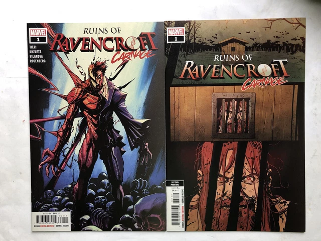 Ruins Of Ravencroft Carnage #1  Cover A & 2nd Print • 1st App Cortland Cassidy