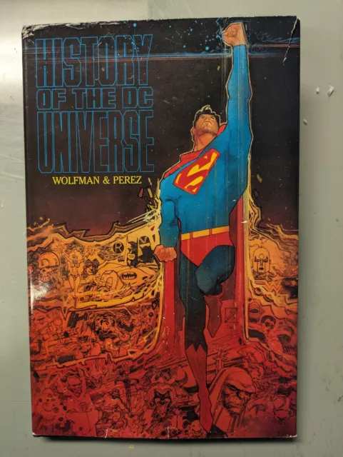History of the DC Universe Hardcover Wolfman & Perez Hardcover Graphic Novel DJ