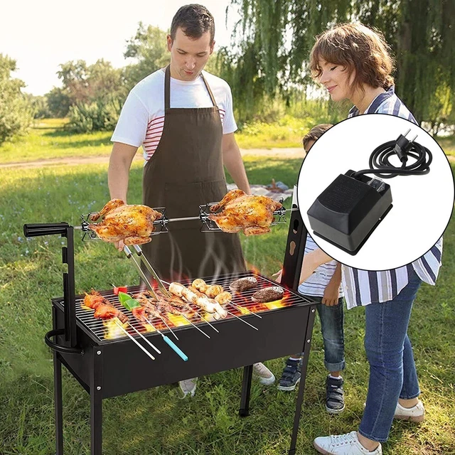 Kit Rôtissoire Universel 38″ – SURE HEAT – Moteur Huayi – Pour Poulet, Bœuf, Porc
