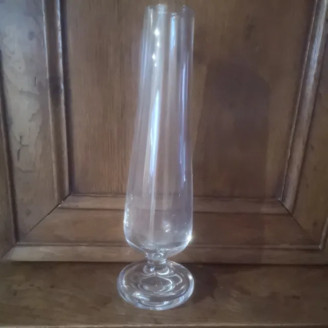 Baccarat vase soliflore en cristal de Baccarat 29 cm