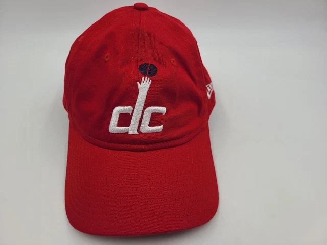 Washington Wizards New Era Strapback Adjustable Hat Cap Men Women NBA Red White