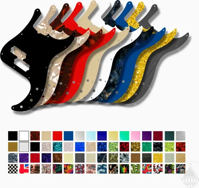 Wd Pickguards WD CUSTOM PICKGUARD For Fender American Performer Precision Bass $133. ...