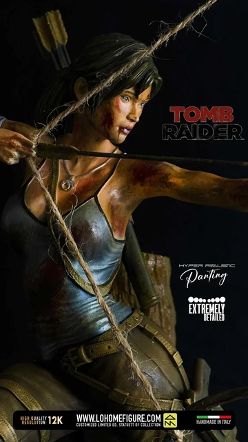 Statue Collector Lara Croft Tomb Raider - Eidos 1997, Résine 37 Cm