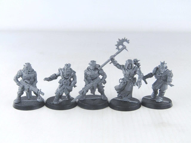 (8475) CHAOS CULTISTS Squad Chaos Space Marines 40k 30k Warhammer $24. ...