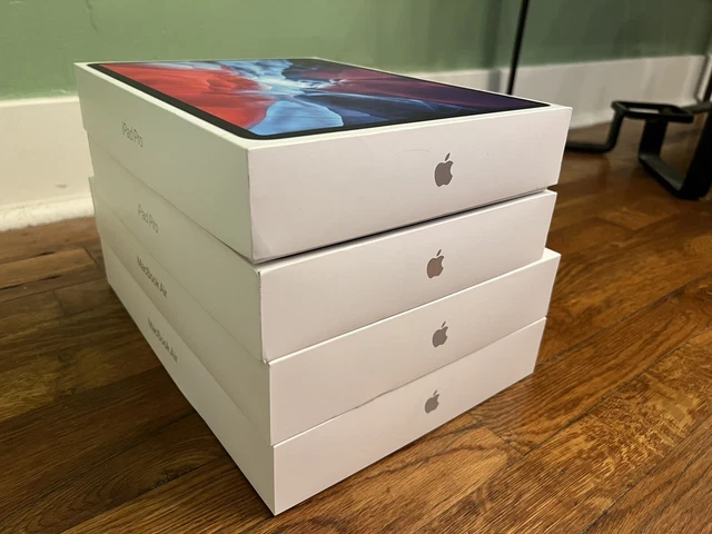 2 Apple iPad Pro & 2 Apple MacBook Air boxes PXAU2LL/A A2681