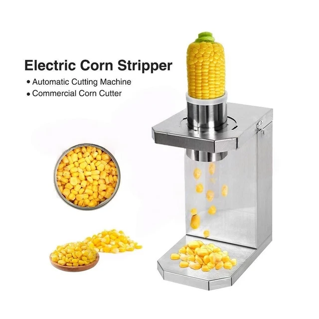 40W ELECTRIC CORN Cob Stripper Corn Thresher Sheller Corn Peeler Corn ...