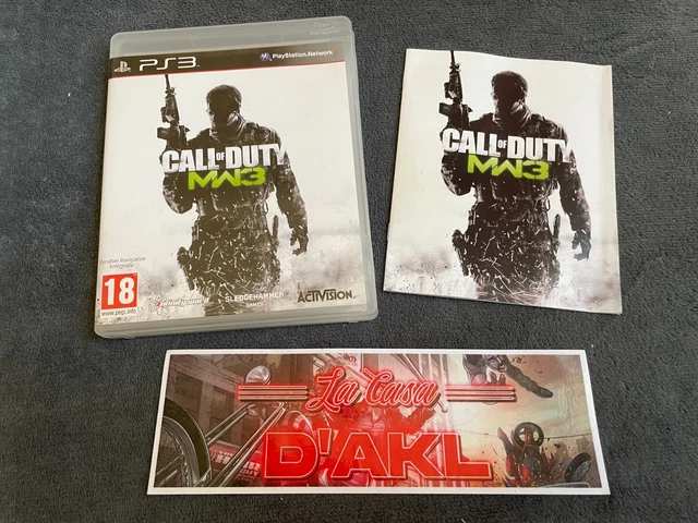 Jeu Call Of Duty Modern Warfare 3 (MW3) PS3 Complet Français - Très Bon état