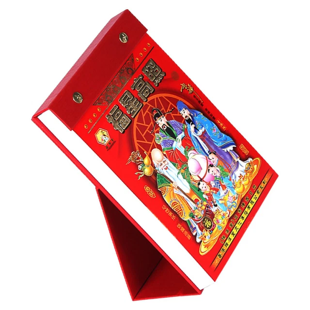 DESKTOP CALENDAR 2024 Chinese Style Traditional Calendar 2024 For Desk