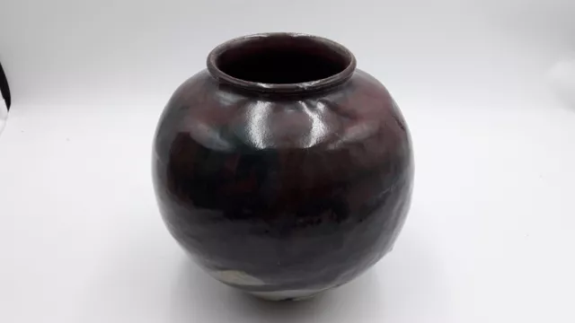 Vase Boule Gres Thierry Basile Ceramique    Deco Collection