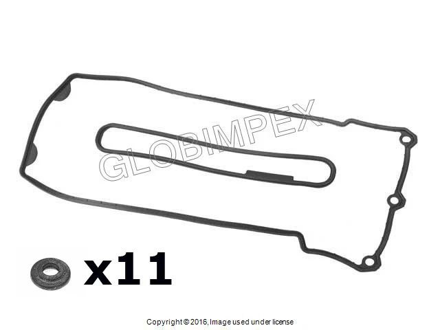 BMW e31 e32 e34 e38 e39 Valve Cover Gasket Set (LEFT) ELRING KLINGER + Warranty