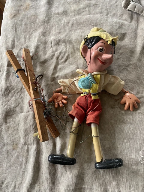 Marionnette Cendrillon Pelham Puppet Vintage - Boîte D'Origine Angleterre
