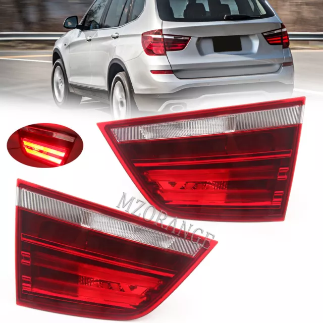 Left+Right Tail Light For BMW X3 F25 2011 12 13 14 15 16 17 Rear Lamp Inner Red