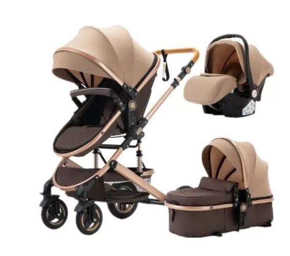 Trio Nocciola Cochecito Modular 3 en 1 Cochecito para bebe 2