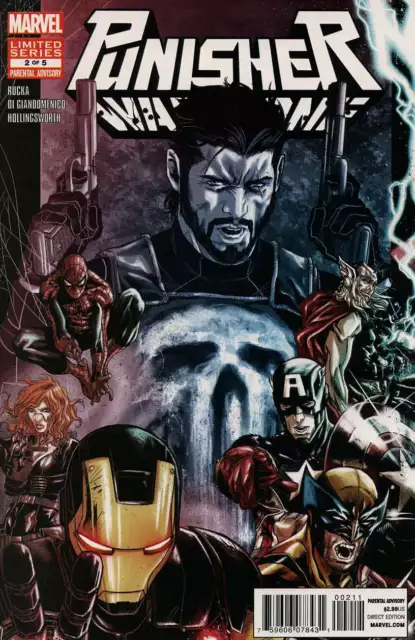 Punisher: War Zone (3rd Series) #2 VF; Marvel | Greg Rucka - we combine shipping