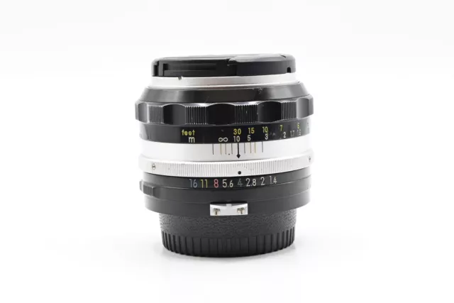 Lente Nikon Nikkor-S automática sin IA 50 mm f1,4 #356