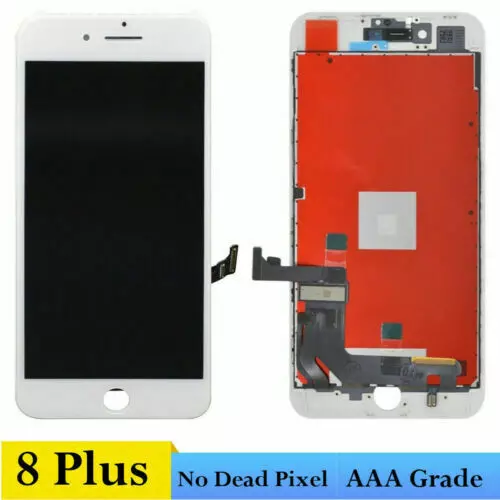 White For iPhone 8 Plus 5.5" LCD Display Screen Touch Digitizer Full Assembly US