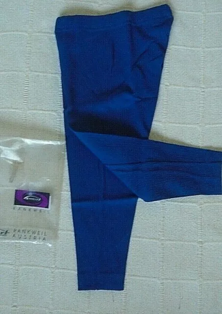 Vintage Stretch Skinny Trousers - Age 6 Years - Royal Blue - Ribbed Nylon-New