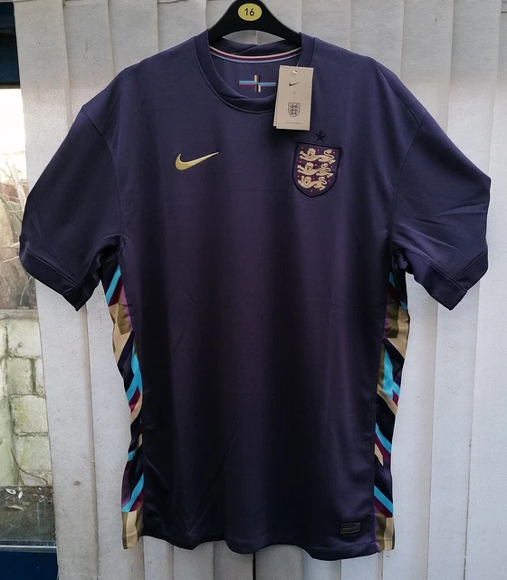 BNWT ENGLAND FOOTBALL Euro 2024 Away Shirt Jersey Mens Size 4xl 38.02