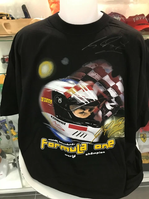 Tee shirt Nomex Michael Schumacher Scuderia Ferrari F1 / Race used long