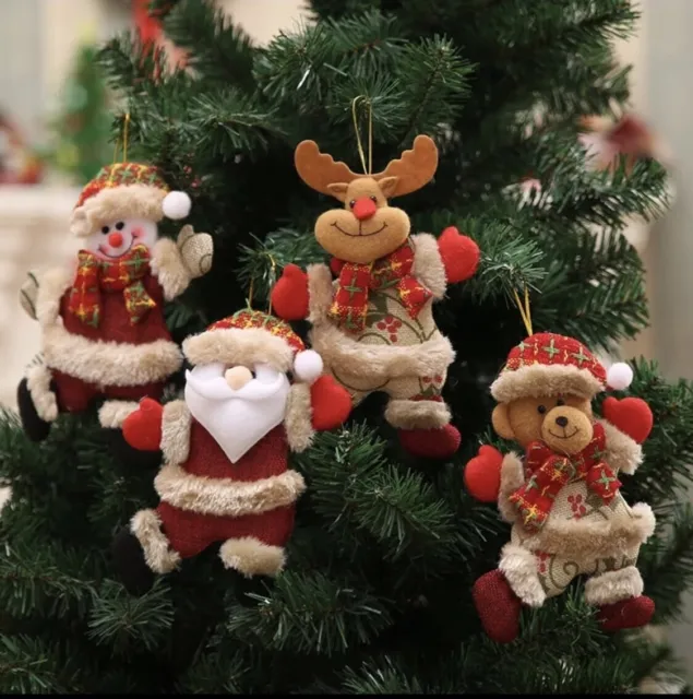 Weihnachtspuppe Anhänger Weihnachten Baum hängendes Ornament Partydekor