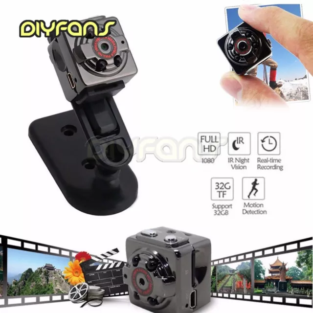 SQ8 Full HD 1080P Mini Car DV DVR Kamera Spy Hidden Camcorder IR Night Vision 2