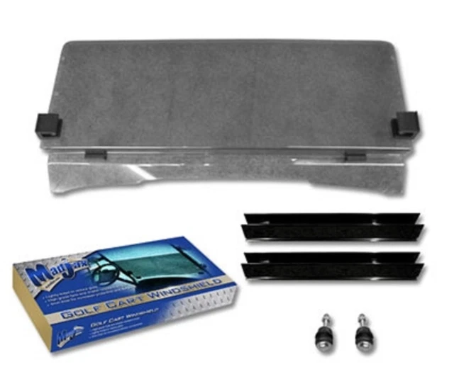 MADJAX Colorato Pieghevole Parabrezza Txt Ezgo 1994.5-Up Golf Cart MJWS2000