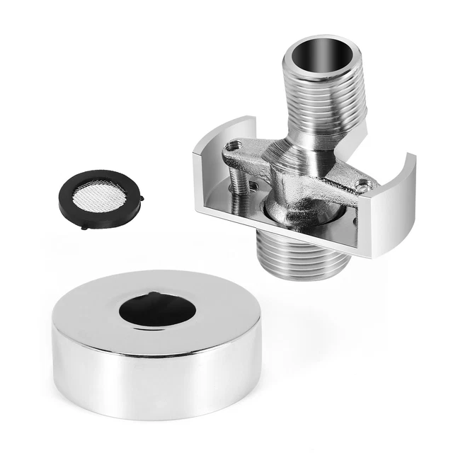 2 Stück Badewannen Adapter Klauenfuß - Messing Wandhalterung Für Verdeckte Duscharmatur