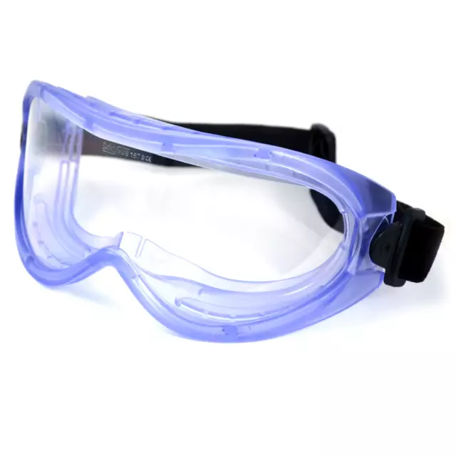 Safetyware Ventilated Eye Protection Clear Anti Fog Lab Safety Goggles Glasses