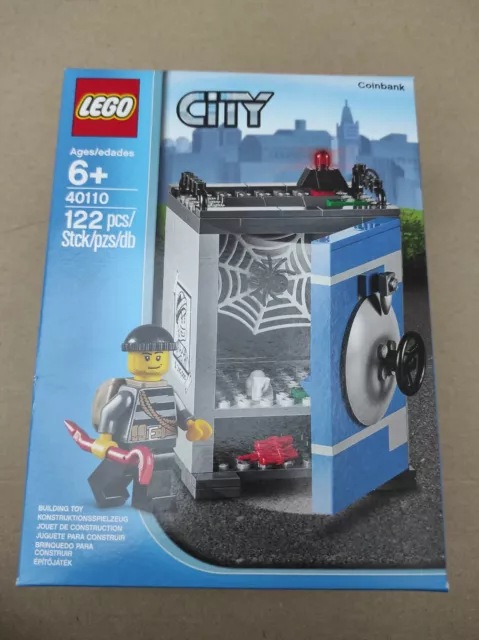 LEGO CITY SET 40110 MONEY BOX PIGGY BANK COIN BANK SAFE Brand New
