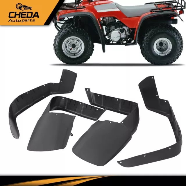 Mud Guards Kit Fit For 96-00 Honda TRX300 TRX 300 FW Four Trax Honda Fender Flap