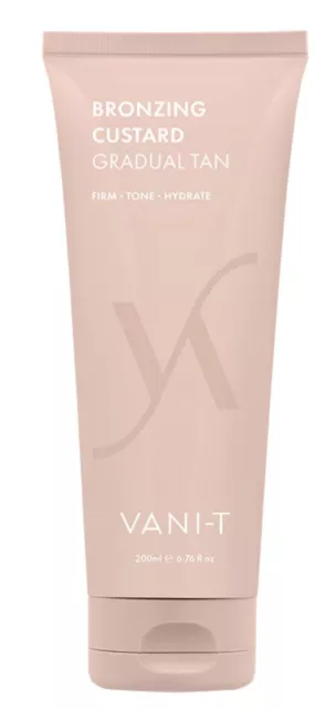 Vani-T Bronzing Custard - Gradual Tan 200ml FREE POST