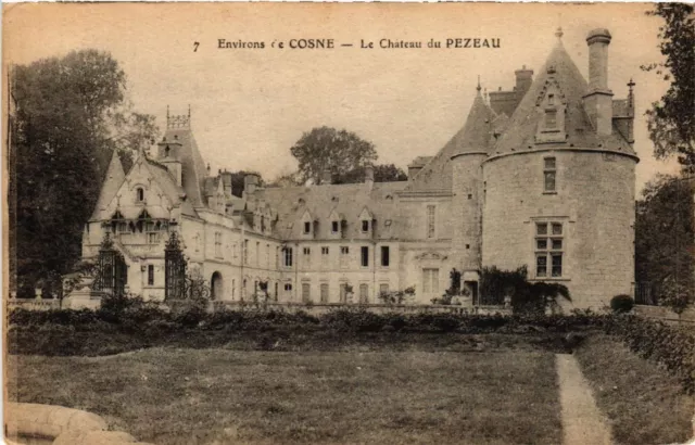 CPA AK Env. de COSNE - Le Chateau du Pezeau (456874)