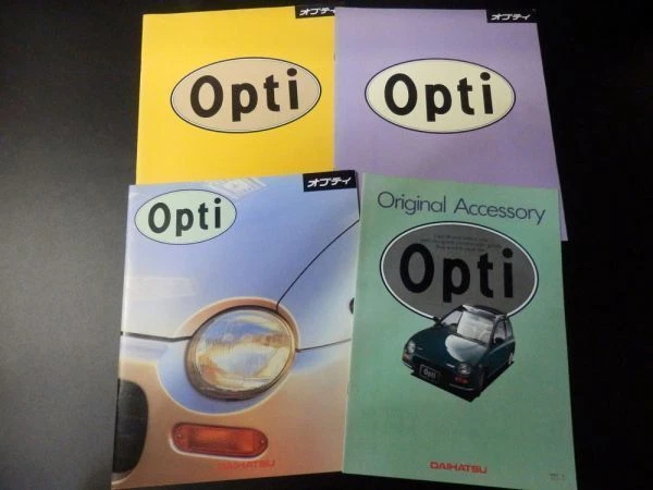 Daihatsu Opti L300S/310S Series Catalogs Book Accessory Catalog 1992/93