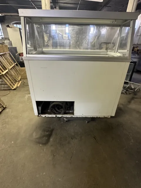 HussMann 48" Ice Cream Dipping Cabinet  w/ Straight Glass - DCSG-8 USED