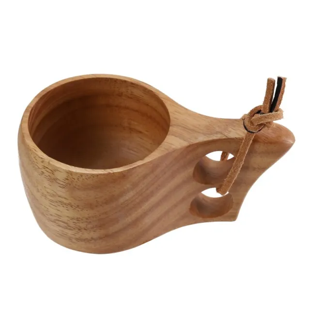 Handmade Wooden Cups Mug 150/200/270ml Kuksa Wood Cups Tea Coffee Cups Milk Cups