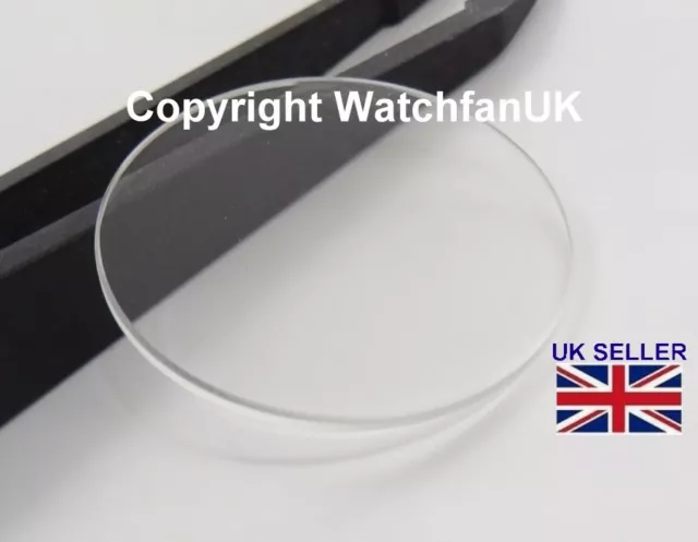 REPLACEMENT WATCH GLASS Crystal Fits Seiko 7N43-8A90 7A38-7090 7N43-8A99  £ - PicClick UK