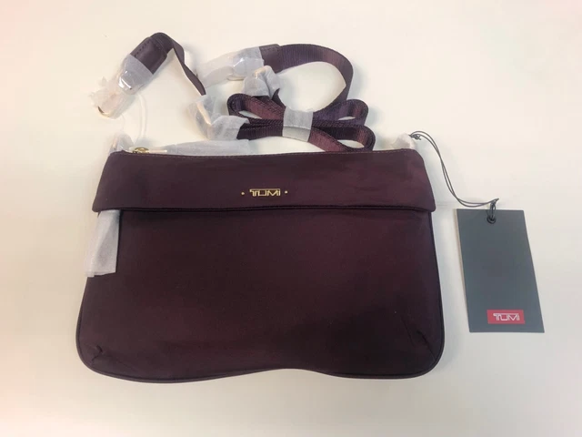 Brand New with Tag TUMI Vista Malia Crossbody Bag in Aubergine