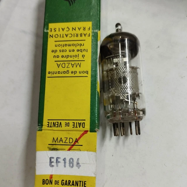 Rare ! Original NOS Lampe Mazda ECF802 (ECF 802) (tube valve röhre Rare ! Original NOS Lampe Mazda ECF802 (ECF 802) (tube valve röhre