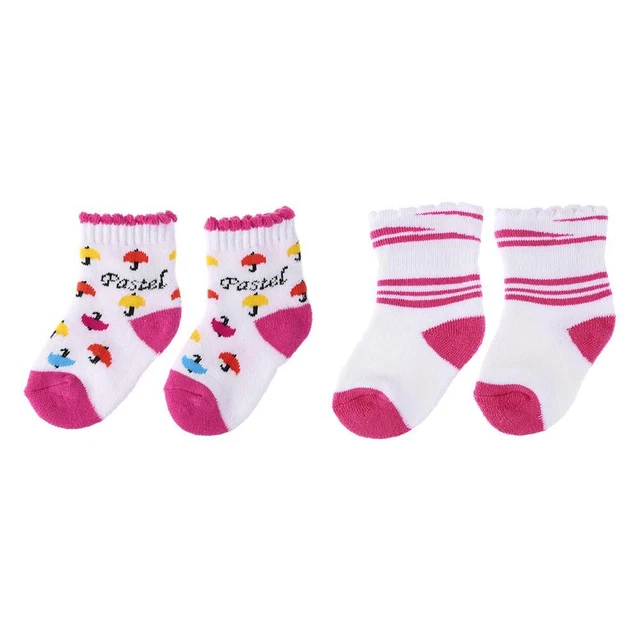 Calcetines de algodón para bebé transpirables con pila gruesa bucle bebés calcetines de piso de dibujos animados