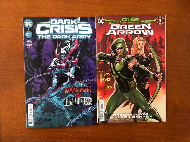 Lot (16) DC DARK CRISIS ON INFINITE EARTHS 1-6 + ONE-SHOTS JLA COMICS NM+ Unread 4