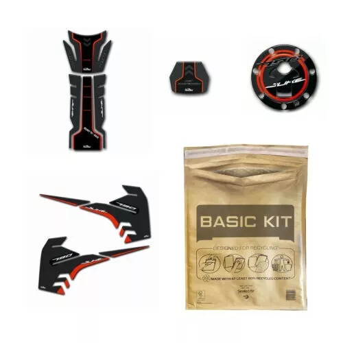 Kit Adesivi 3d Paraserbatoio Protezioni Serbatoio moto compatibili Ktm 790 Duke