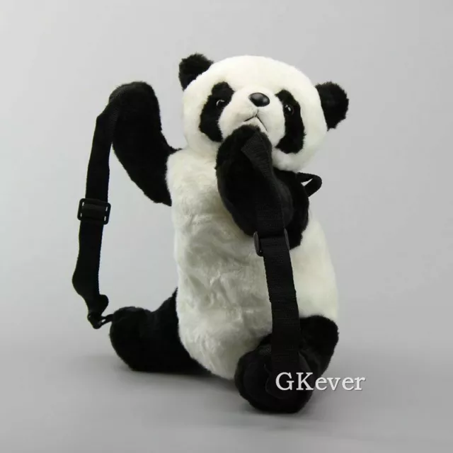 Hot Cartoon Lovely Panda Plush Backpack Stuffed Animal Doll Toy Plushie Bag