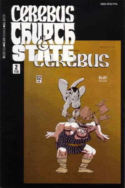 Cerebus: Church And State #2 FN; Aardvark-Vanaheim | 52 Dave Sim - we combine sh
